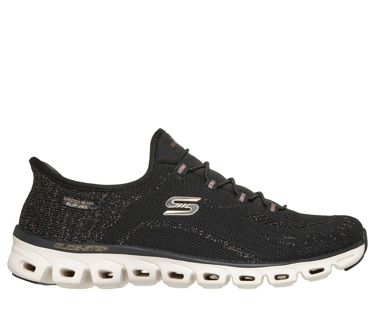 BLACK / ROSE GOLD,6.0,Medium