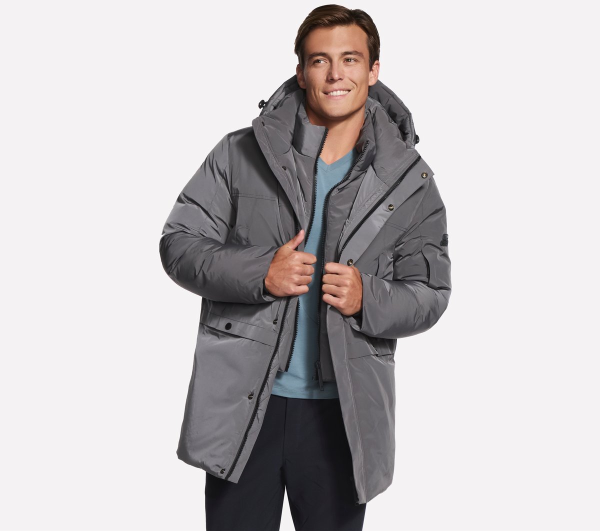Skechers- Men Non-Quilted Parka