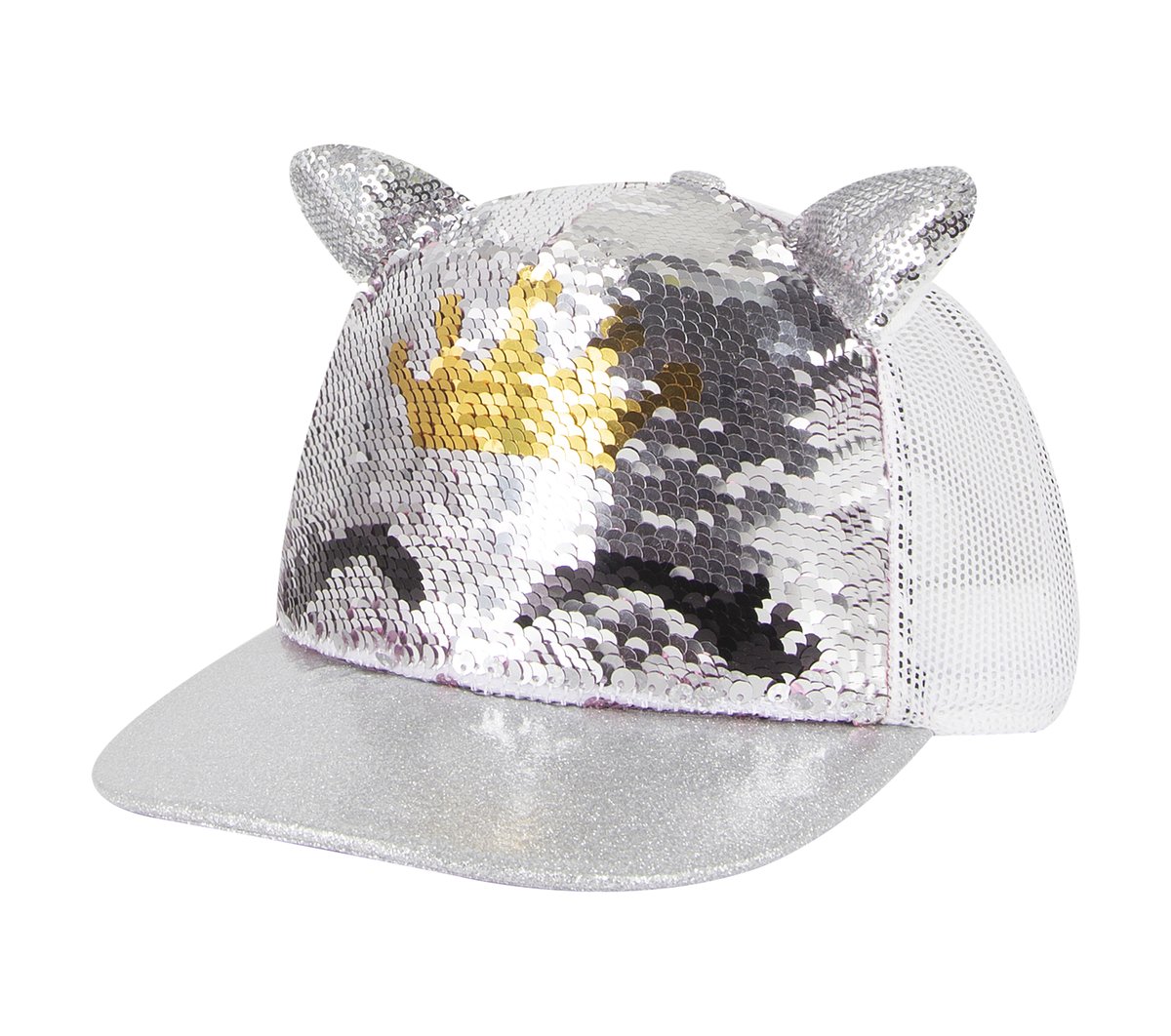 Skechers- Kids|Clothing Caticorn Sequin Trucker Hat