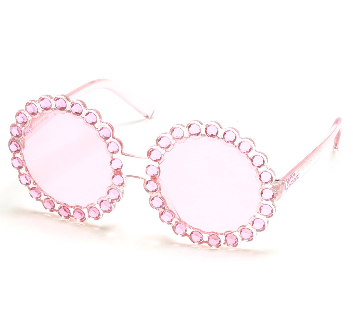 Skechers- Clothing Round Rhinestone Sunglasses