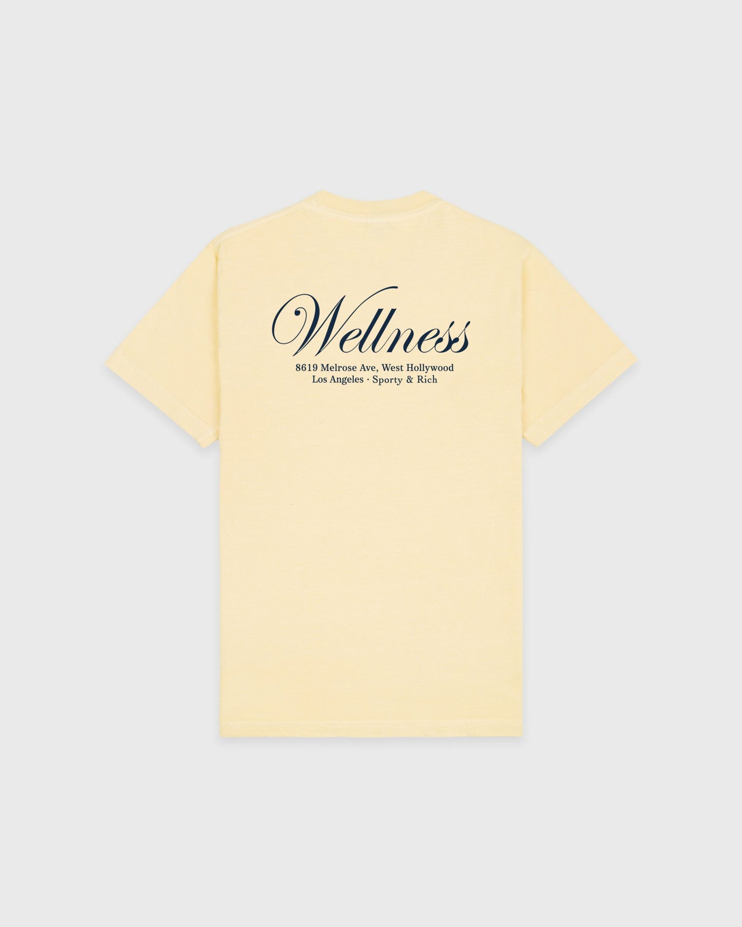 Avenue T-Shirt - Almond/Navy