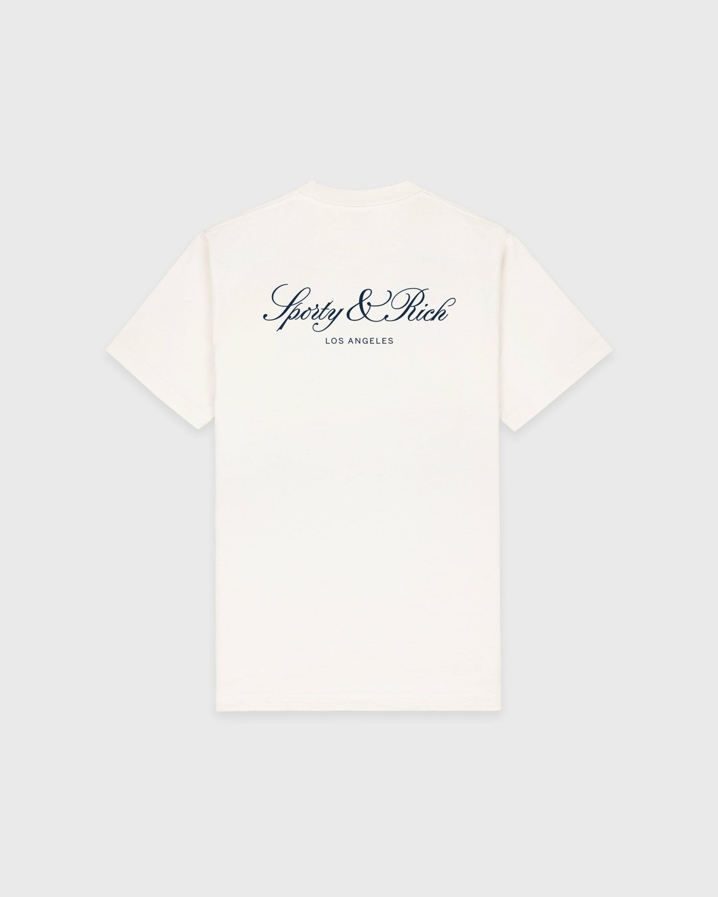 Vendome LA T-Shirt - Ecru/Navy