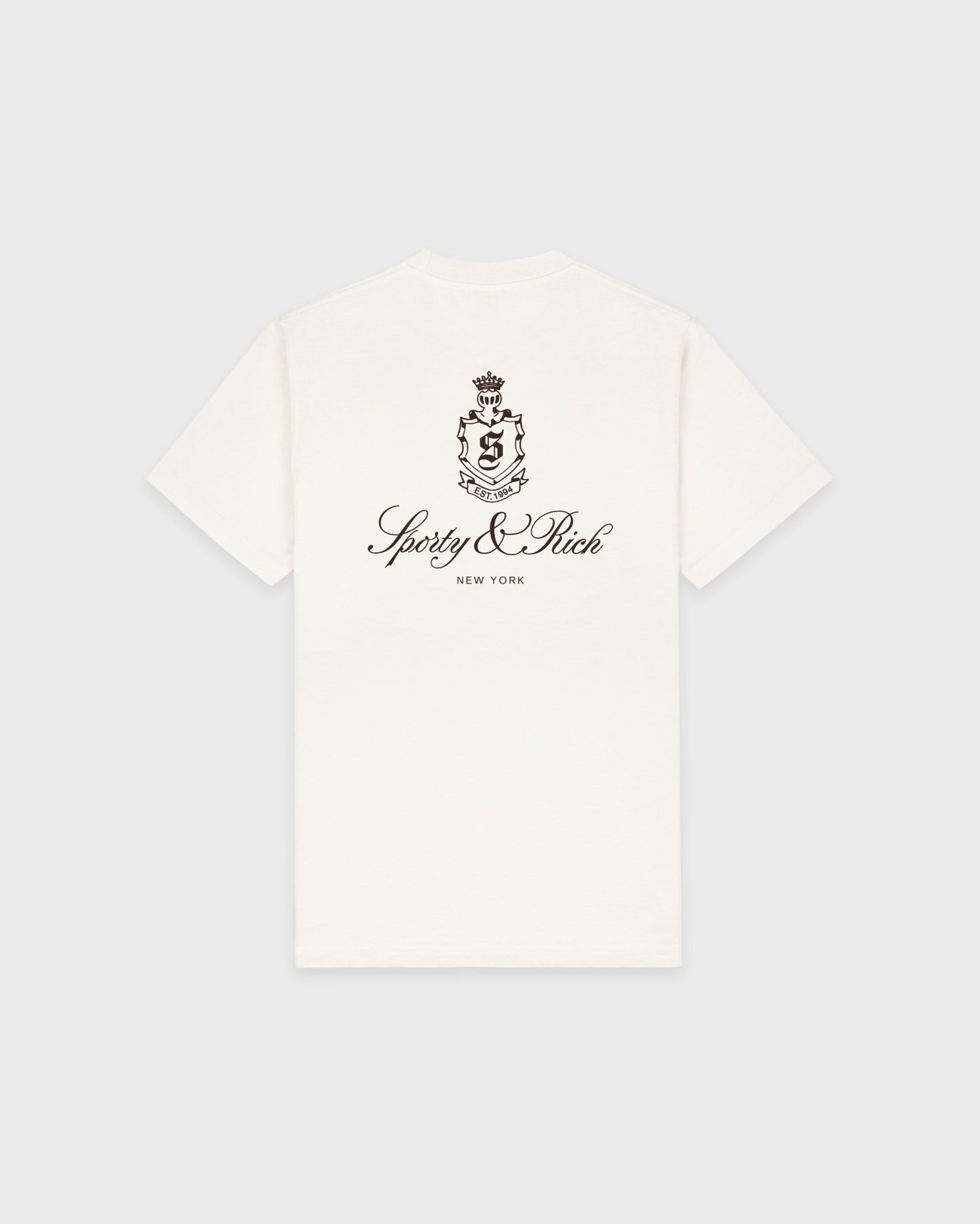 Vendome T-Shirt - Ecru/Chocolate