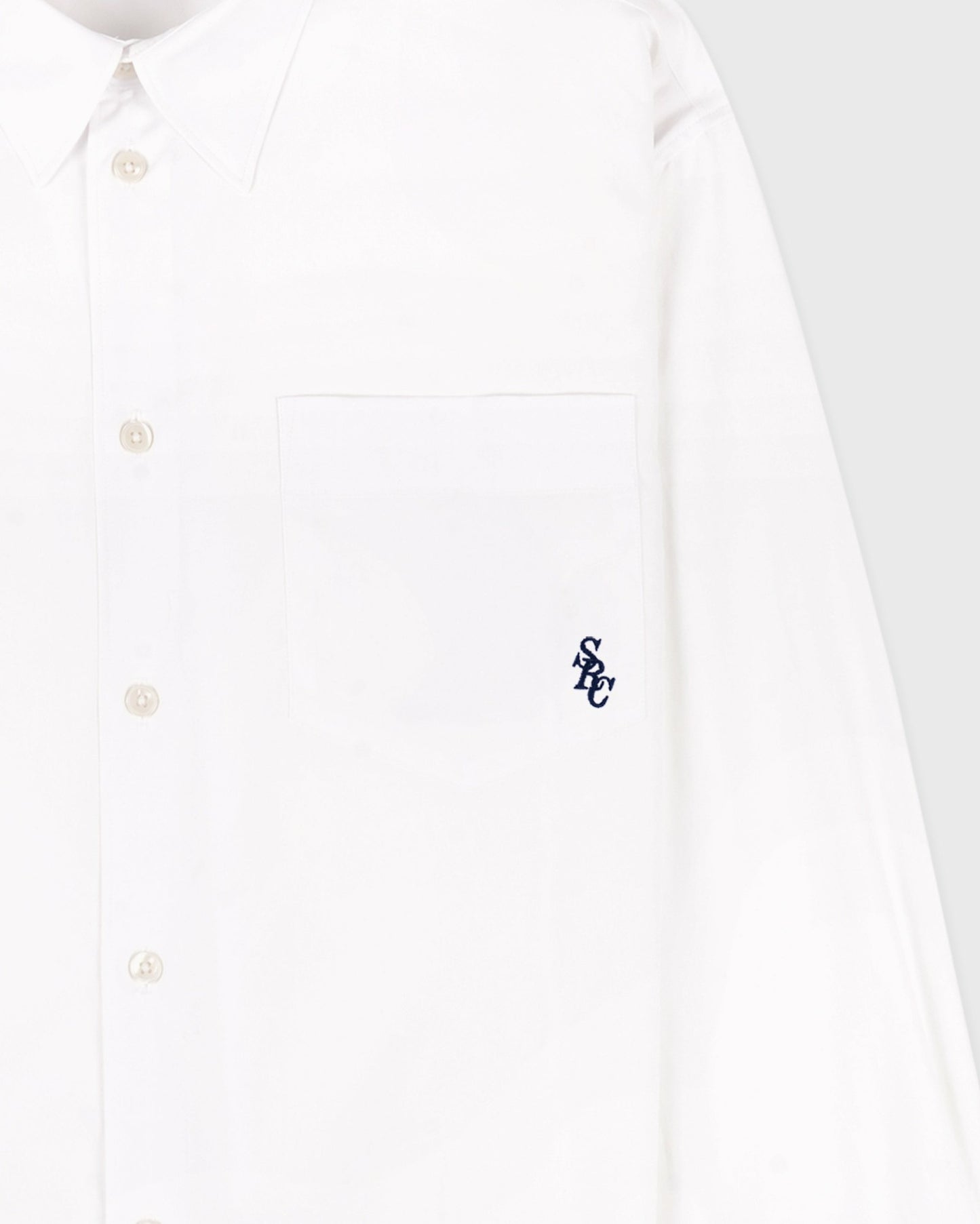 SRC Oversized Shirt - White/Navy