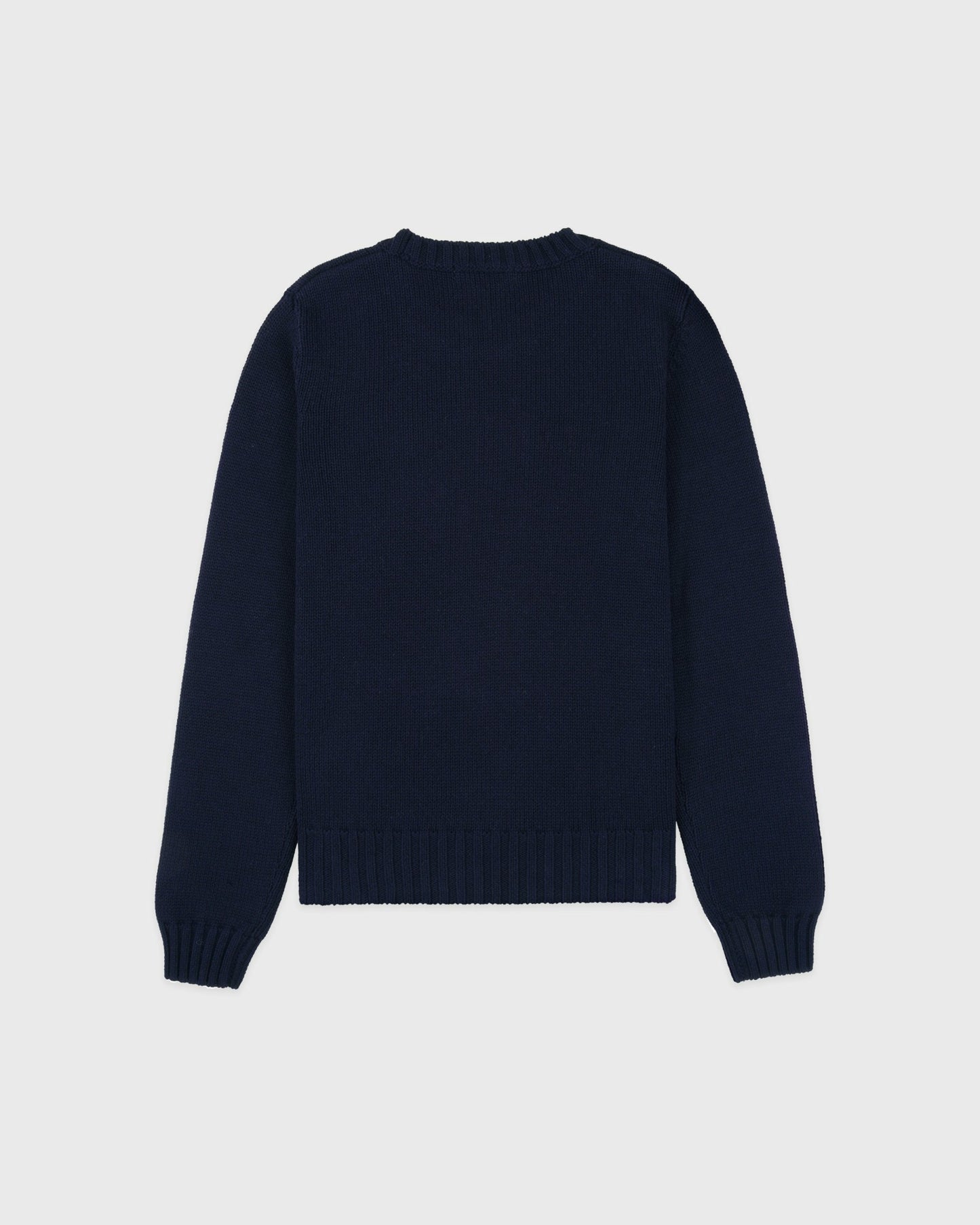 S&R Nautical Knitted Sweater - Navy