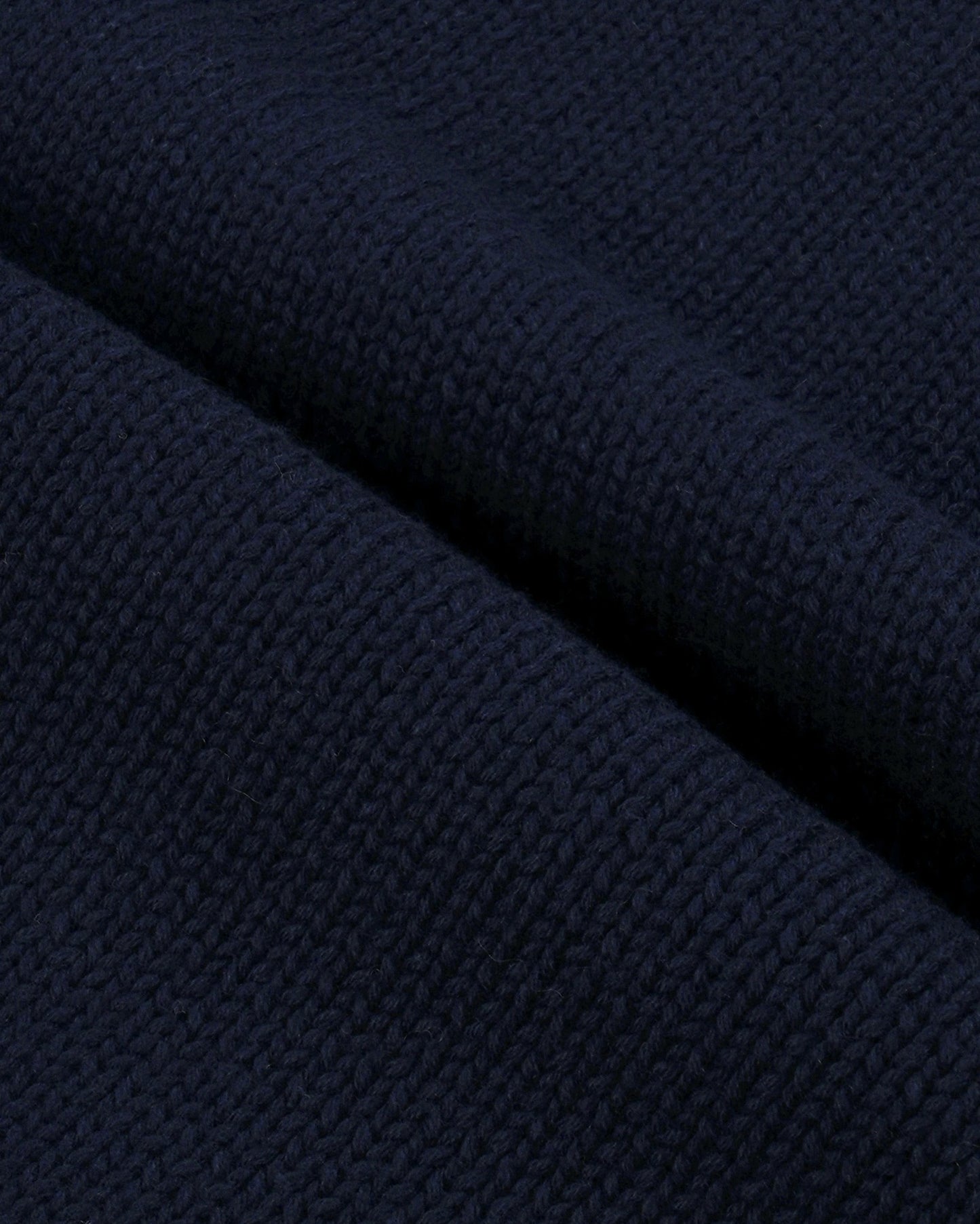NY Crest Knitted Sweater - Navy