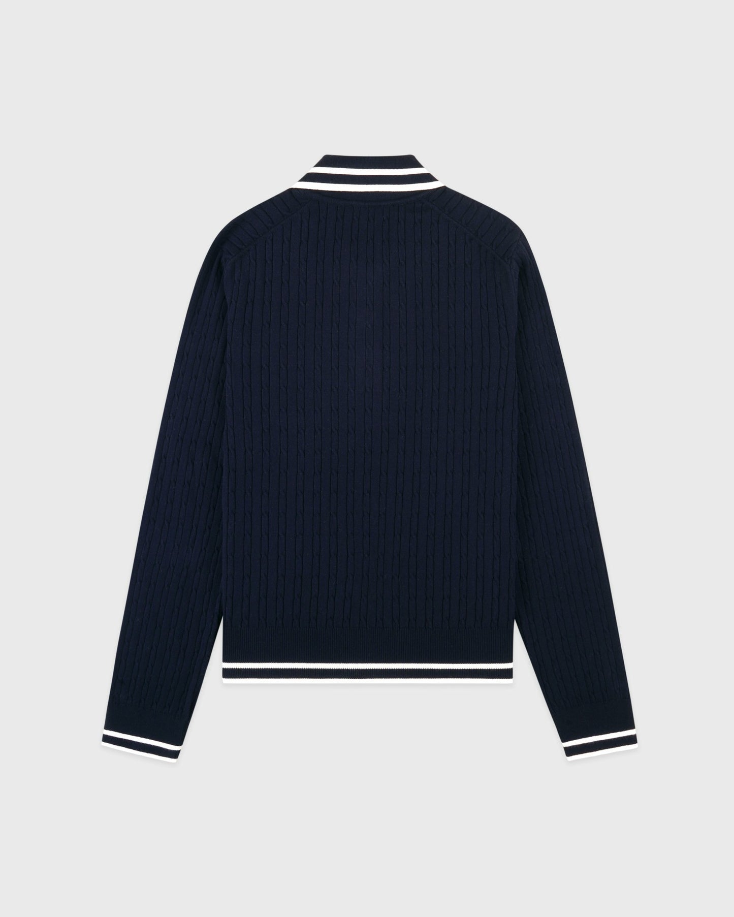 SRC Mini Cable LS Polo - Navy/Ecru