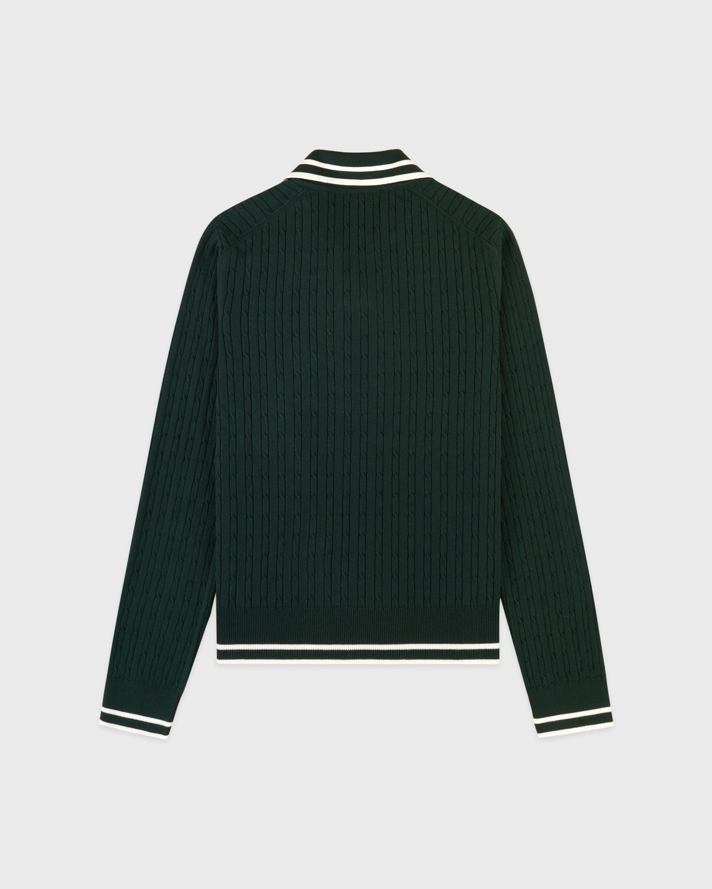 SRC Mini Cable LS Polo - Forest/Ecru
