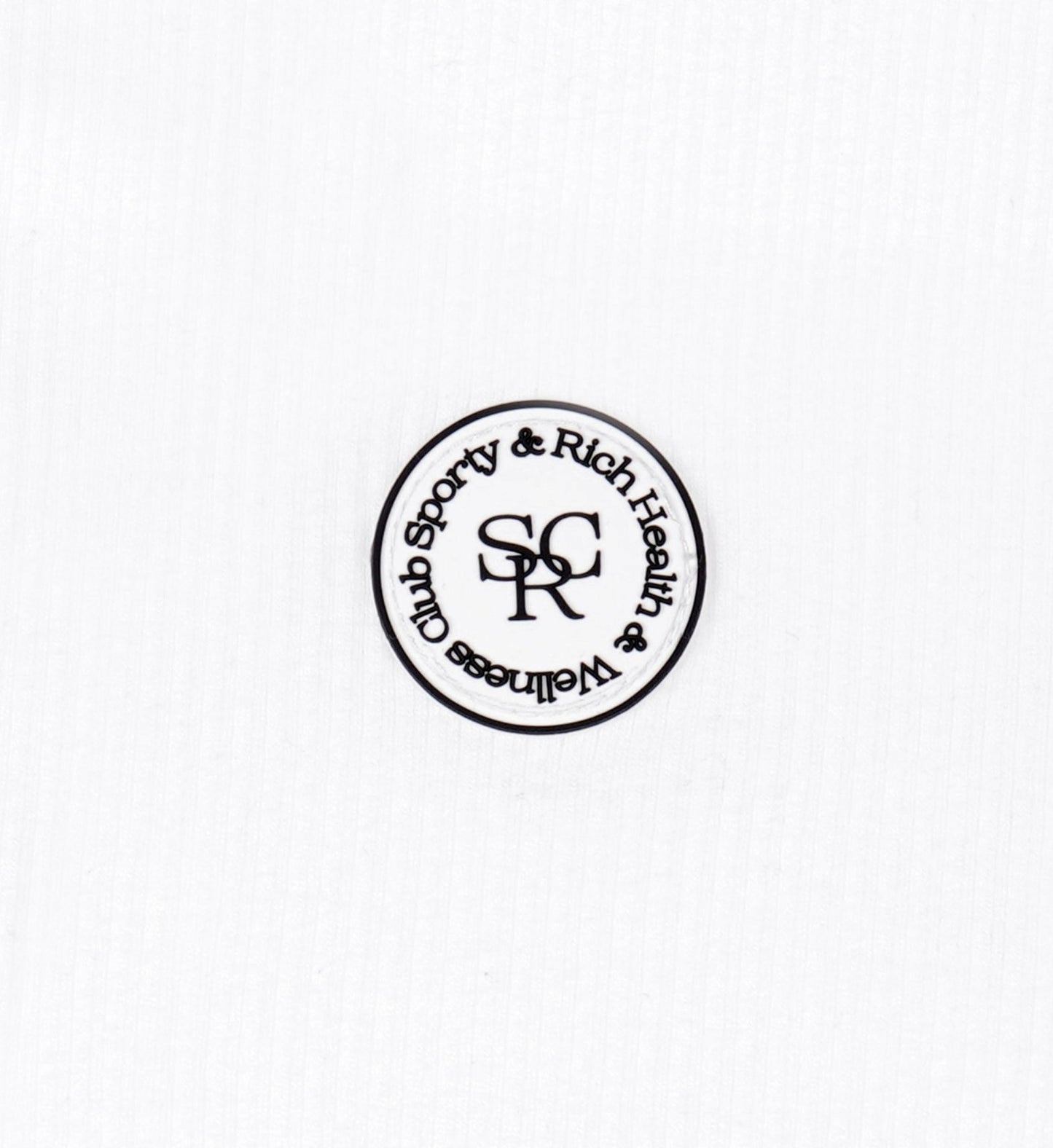 SRHWC Ribbed Tank - White/Black