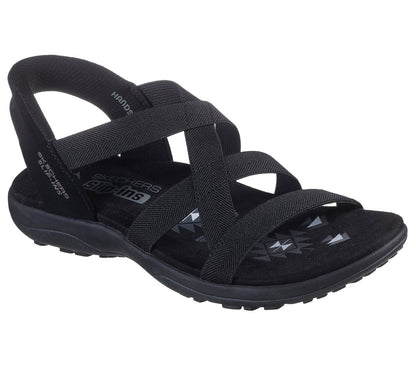 Skechers- Women Slip-ins: Reggae Slim - Stretch Flex
