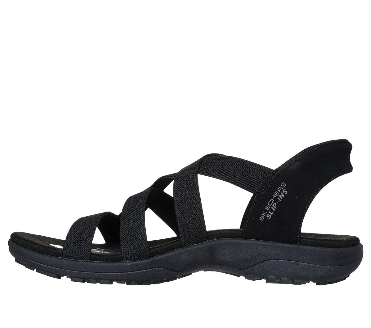 Skechers- Women Slip-ins: Reggae Slim - Stretch Flex