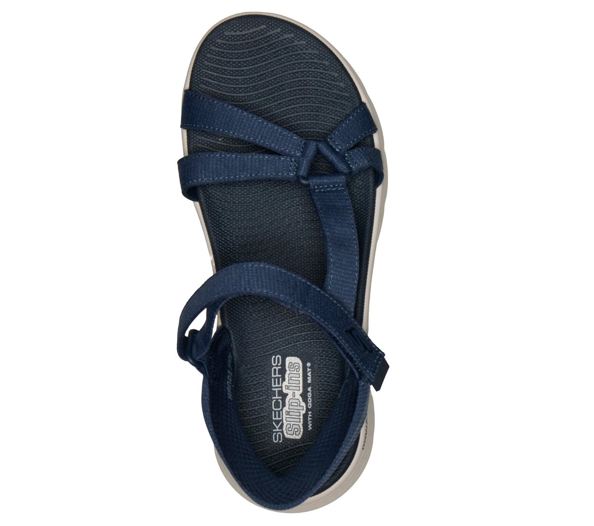 Skechers- Women Slip-ins: GO WALK Flex Sandal - Illuminate