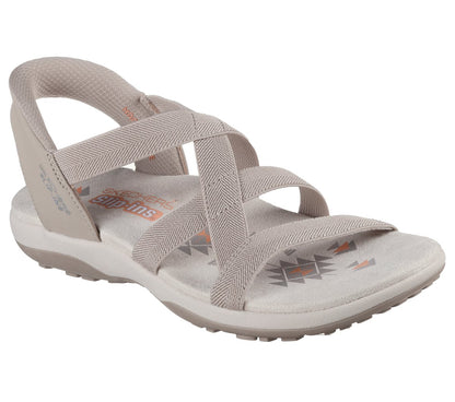Skechers- Women Slip-ins: Reggae Slim - Stretch Flex