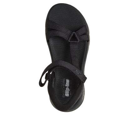 Skechers- Women Slip-ins: GO WALK Flex Sandal - Illuminate