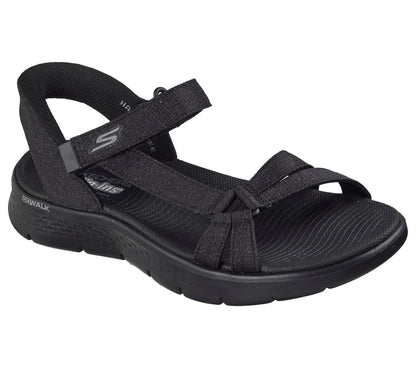 Skechers- Women Slip-ins: GO WALK Flex Sandal - Illuminate