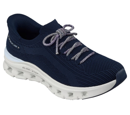 Skechers- Women Slip-ins: Glide-Step Pro - Rhinestone Radiance