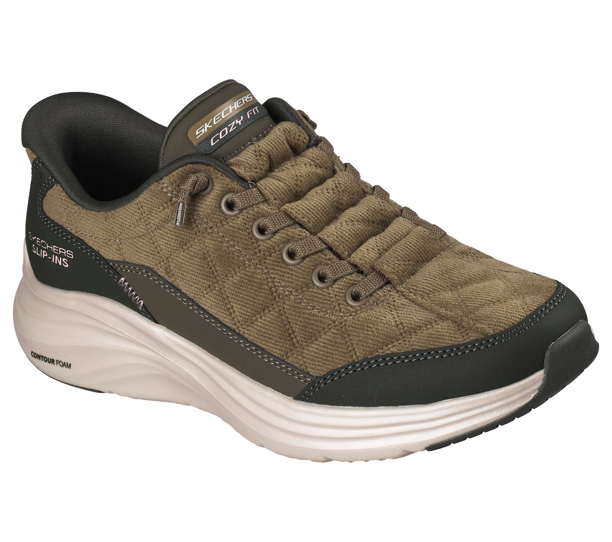 Skechers- Women Slip-ins: Contour Foam - Cozy Fit Luxe Comfort