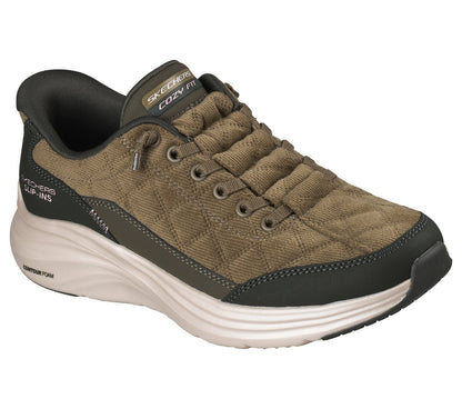 Skechers- Women Slip-ins: Contour Foam - Cozy Fit Luxe Comfort