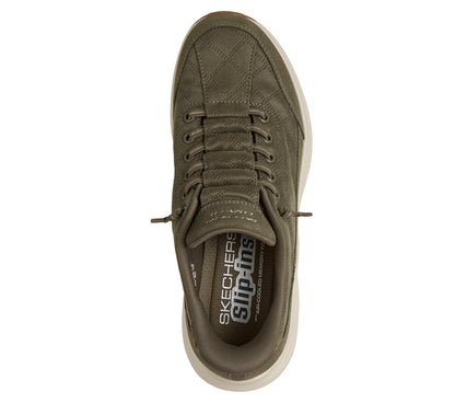 Skechers- Women Slip-ins: Contour Foam - Cozy Fit Natural Ease