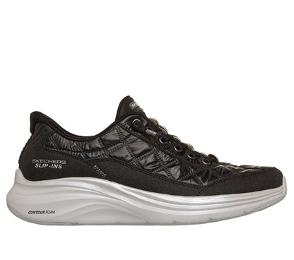 Skechers- Women Slip-ins: Contour Foam - Cozy Fit Sparkling Gem