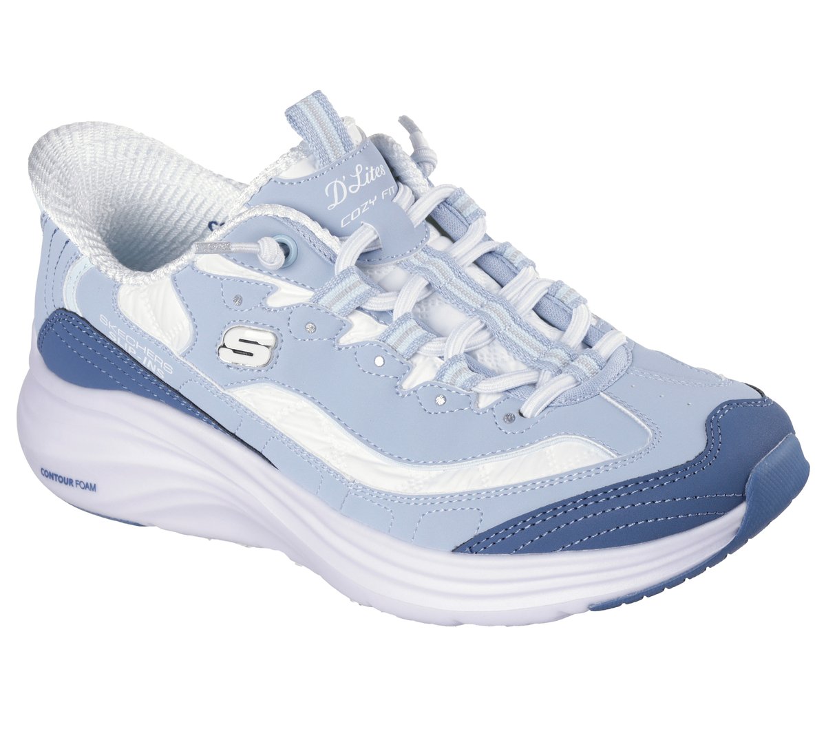 Skechers- Women Slip-ins: Contour Foam - Cozy Fit Sweet Nostalgia