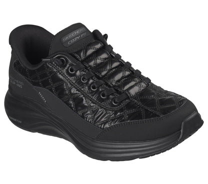 Skechers- Women Slip-ins: Contour Foam - Cozy Fit Shining Pearl