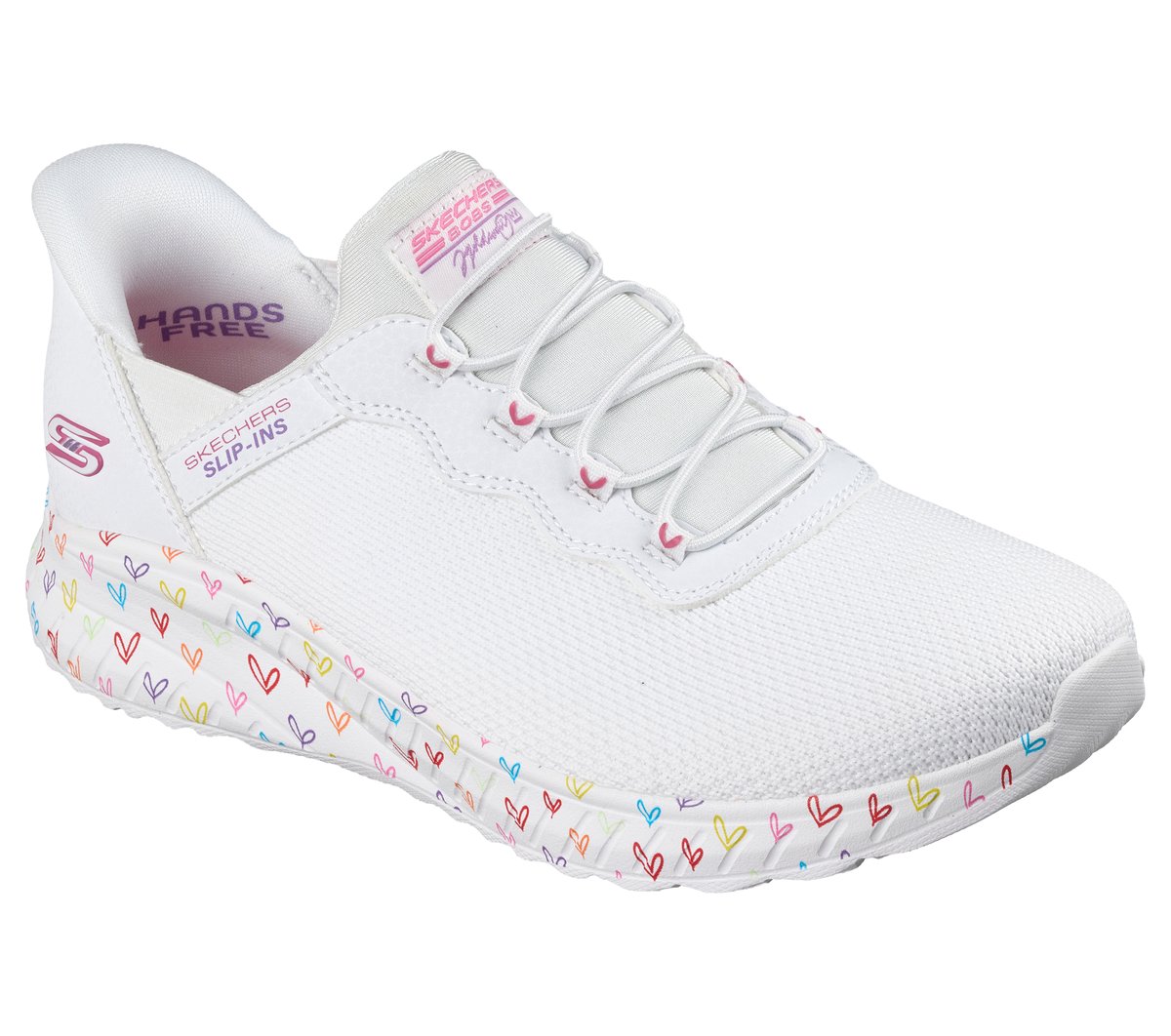 Skechers- Women|New Arrivals Slip-ins JGoldcrown:BOBS Sport Squad Chaos - Joy Glow
