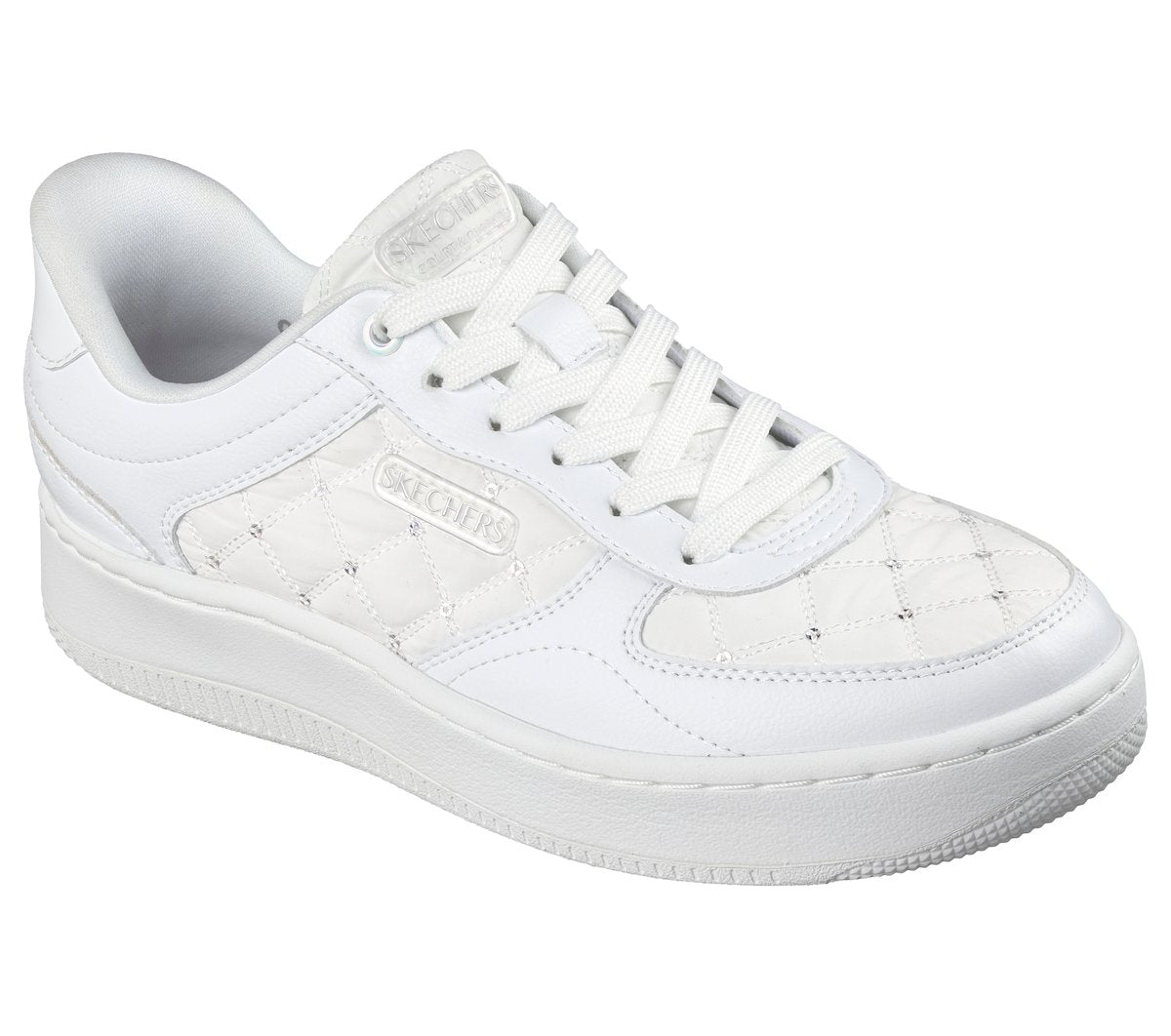 Skechers- Women Slip-ins: Sport Court 92 - Cozy FitEnchanting Glamour