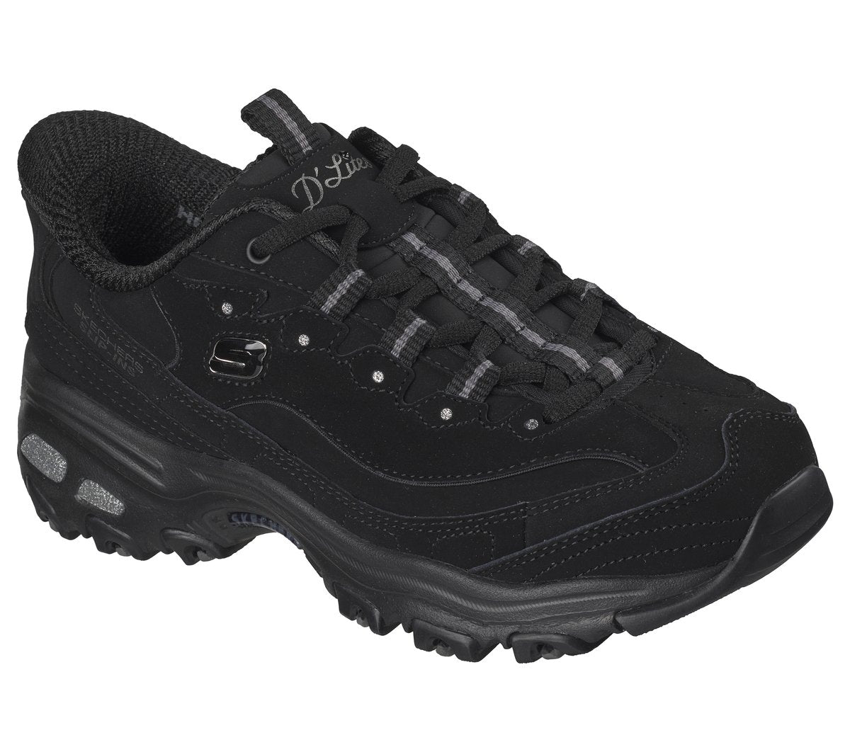 Skechers- Women Slip-ins: D'Lites - Classic Remix