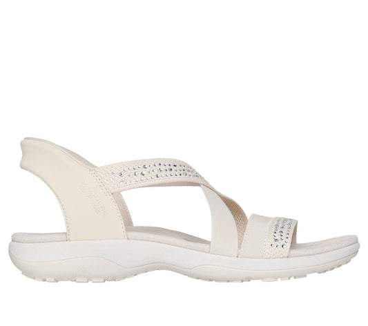 Skechers- Women Slip-ins: Reggae Slim - Summer Sparkle