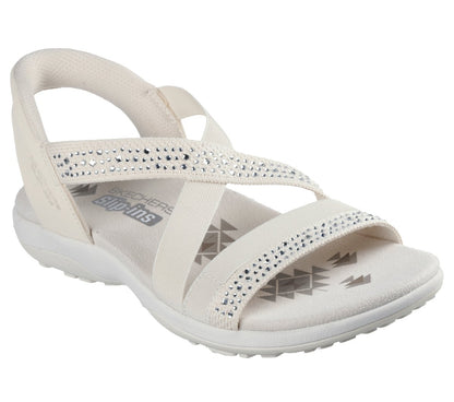 Skechers- Women Slip-ins: Reggae Slim - Summer Sparkle