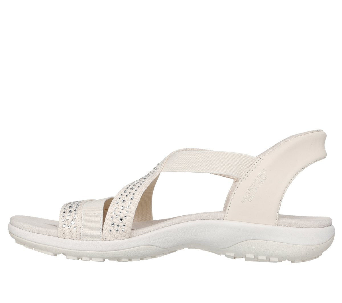 Skechers- Women Slip-ins: Reggae Slim - Summer Sparkle
