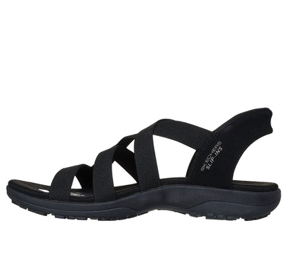 Skechers- Women Slip-ins: Reggae Slim - Stretch Flex
