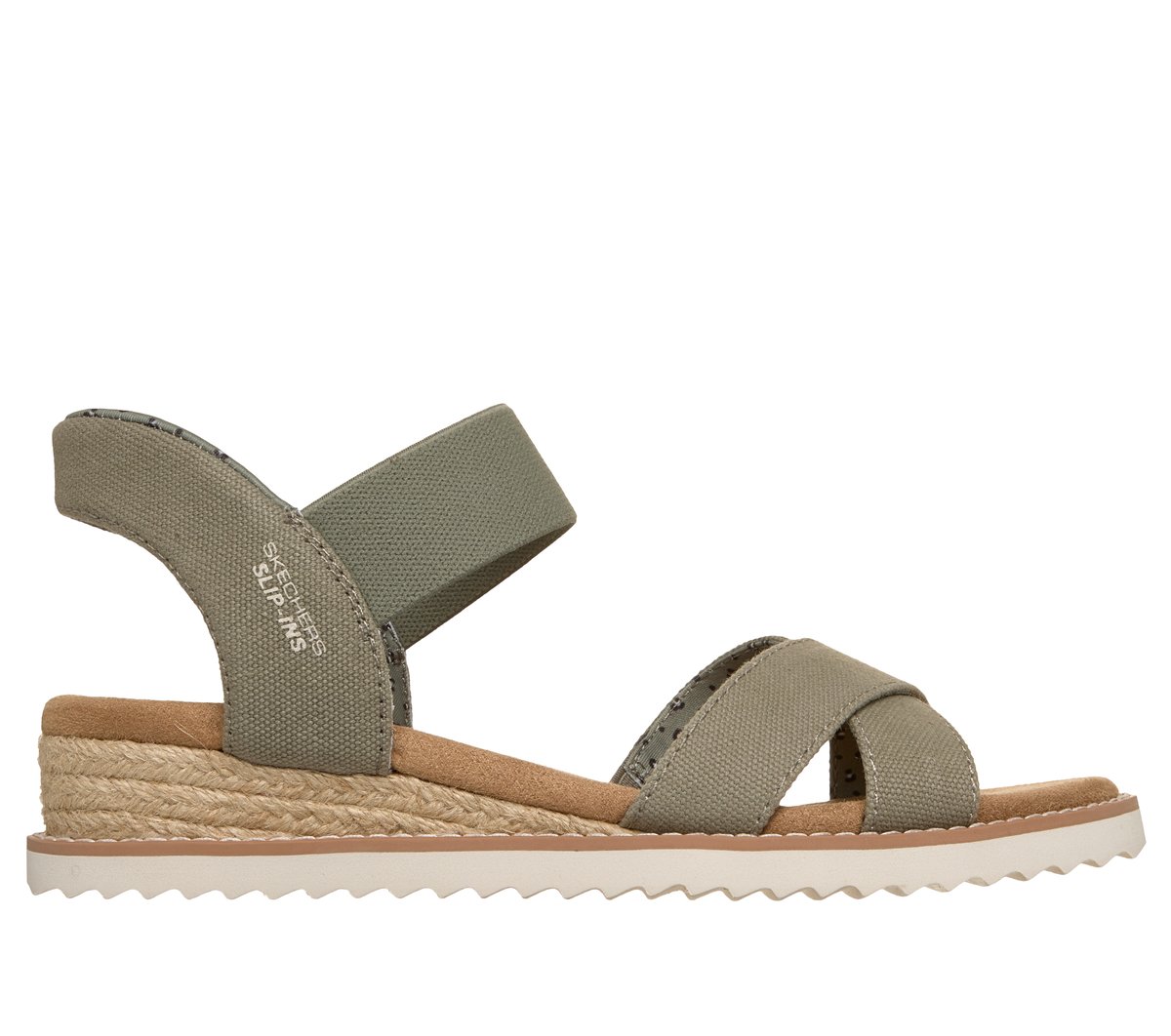 Skechers- Women Slip-ins: BOBS Desert Kiss - Golden Lily