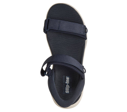Skechers- Women Slip-ins: GO WALK Glide-Step 2.0 Sandal - Charlie
