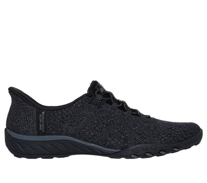 Skechers- Women Slip-ins: Breathe-Easy - Knitty Waves