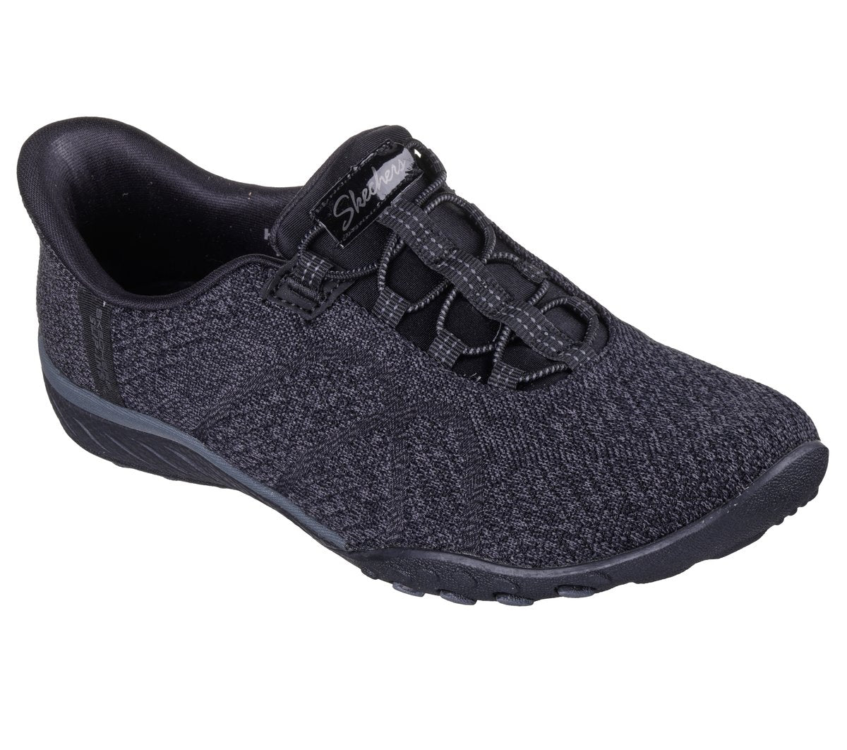 Skechers- Women Slip-ins: Breathe-Easy - Knitty Waves