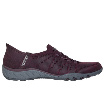 Skechers- Women Slip-ins Relaxed Fit: Breathe-Easy - Home-Body