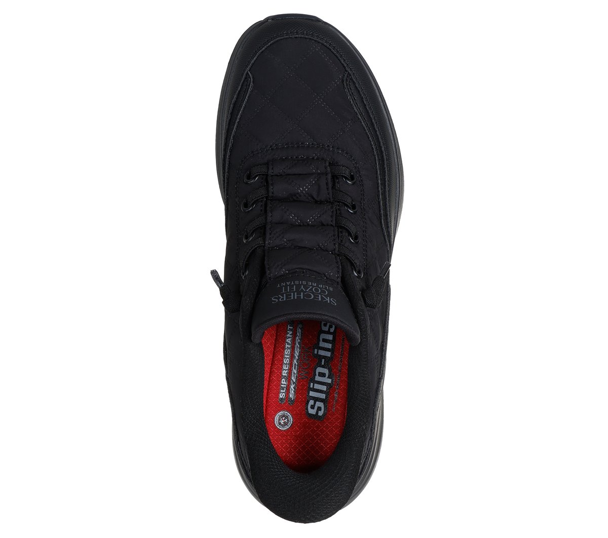 Skechers- Women Slip-ins Work Slip-Resistant: Contour Foam - Cozy Fit