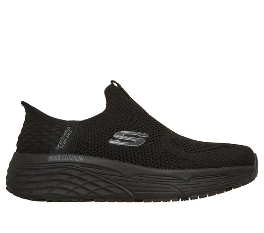 Skechers- Women Slip-ins Work Slip-Resistant: Max Cushioning Elite - Riclan