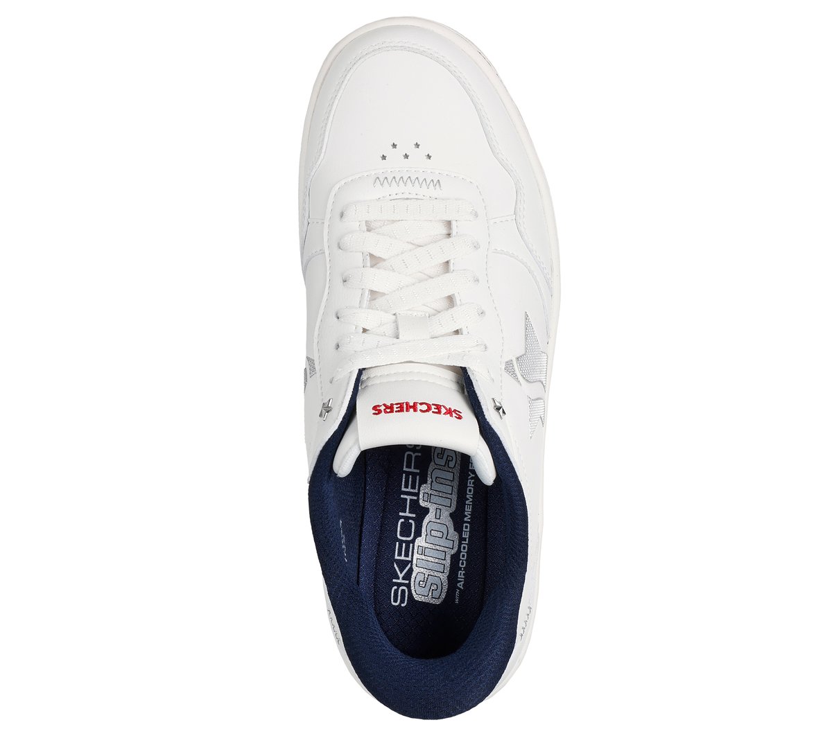 Skechers- Women Slip-ins: Sport Court 2.0 - Studded Star