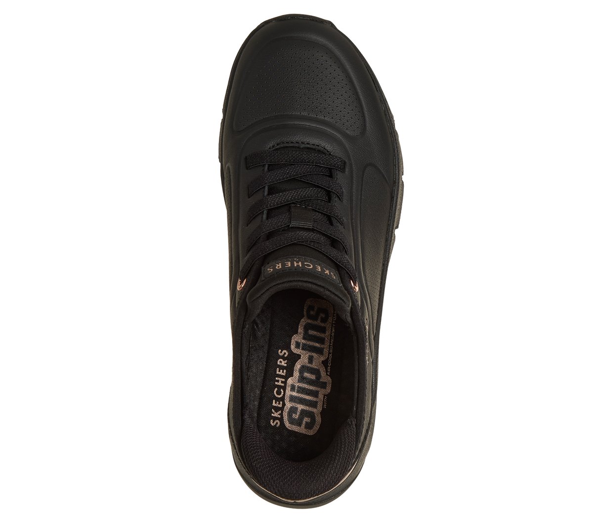 Skechers- Women Slip-ins: Premium Leather UNO Icon - Luxe Air