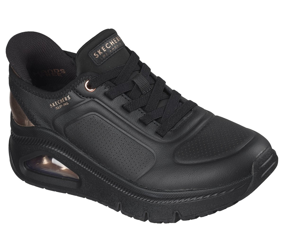 Skechers- Women Slip-ins: Premium Leather UNO Icon - Luxe Air