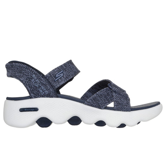 Skechers- Women Slip-ins: GO WALK Massage Fit Sandal - Heather