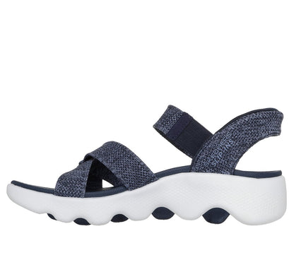 Skechers- Women Slip-ins: GO WALK Massage Fit Sandal - Heather