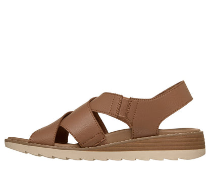 Skechers- Women BOBS Arch Fit Oasis - Cozy Crosser