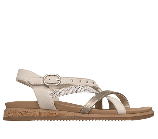 Skechers- Women BOBS Desert Kiss Low -Seaside Sling