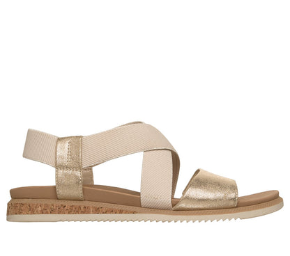 Skechers- Women|New Arrivals BOBS Desert Kiss Low - Sand Hop