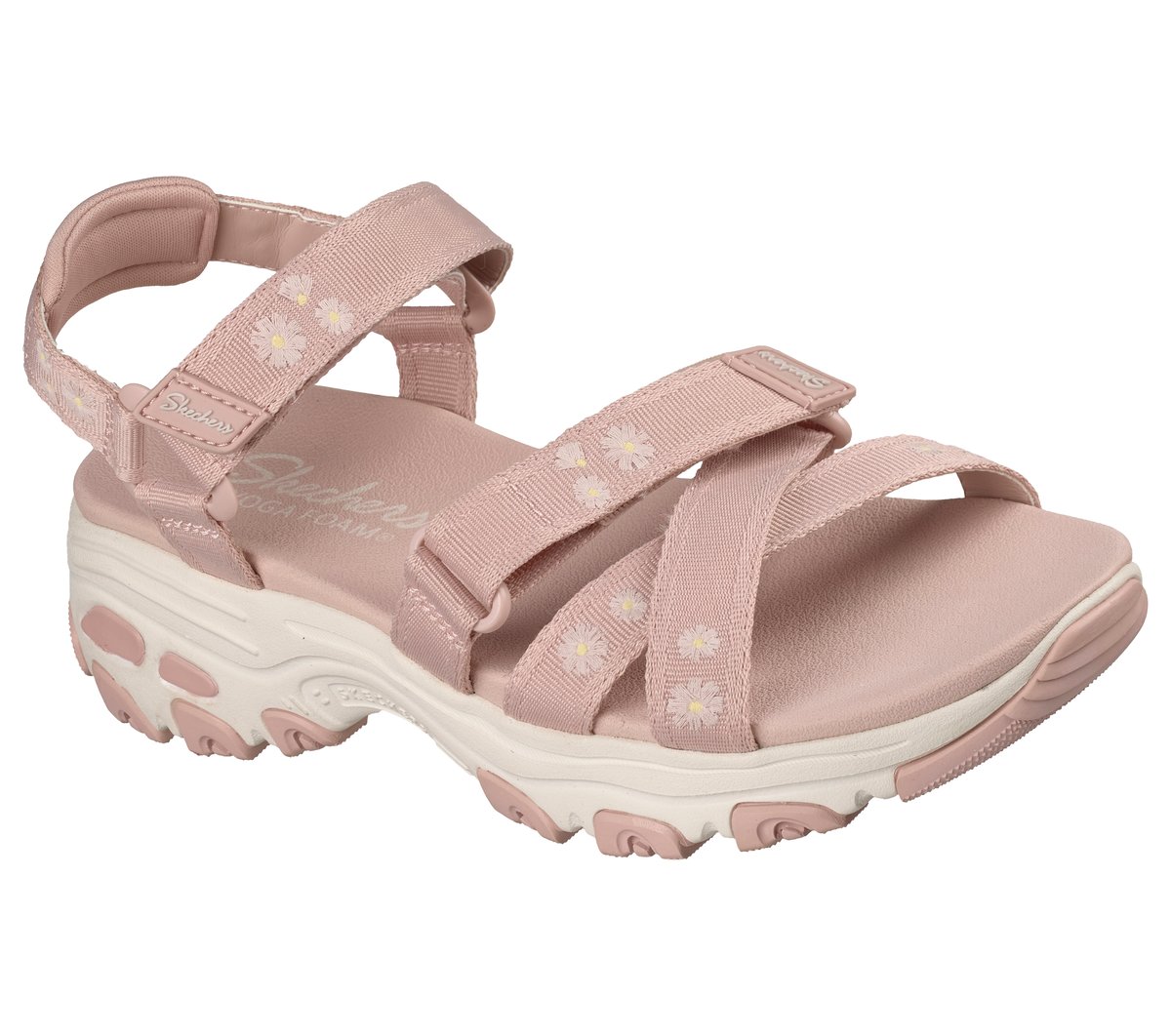 Skechers- Women|New Arrivals D'Lites Sandal - Happily Yours