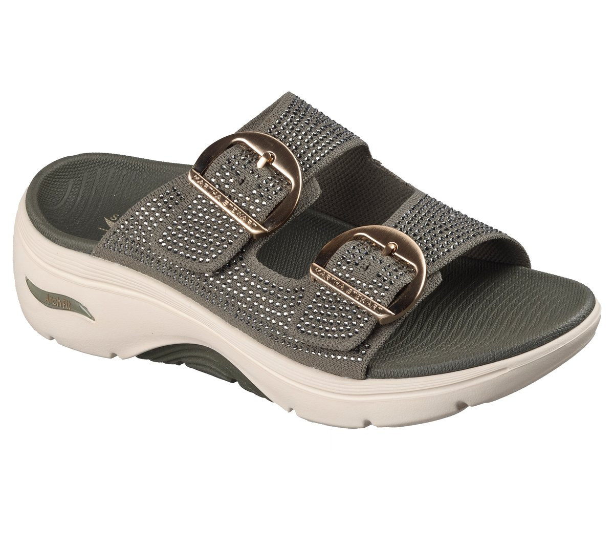 Skechers- Women|New Arrivals Martha Stewart: GO WALK Arch Fit 2.0 Sandal - Showstopper